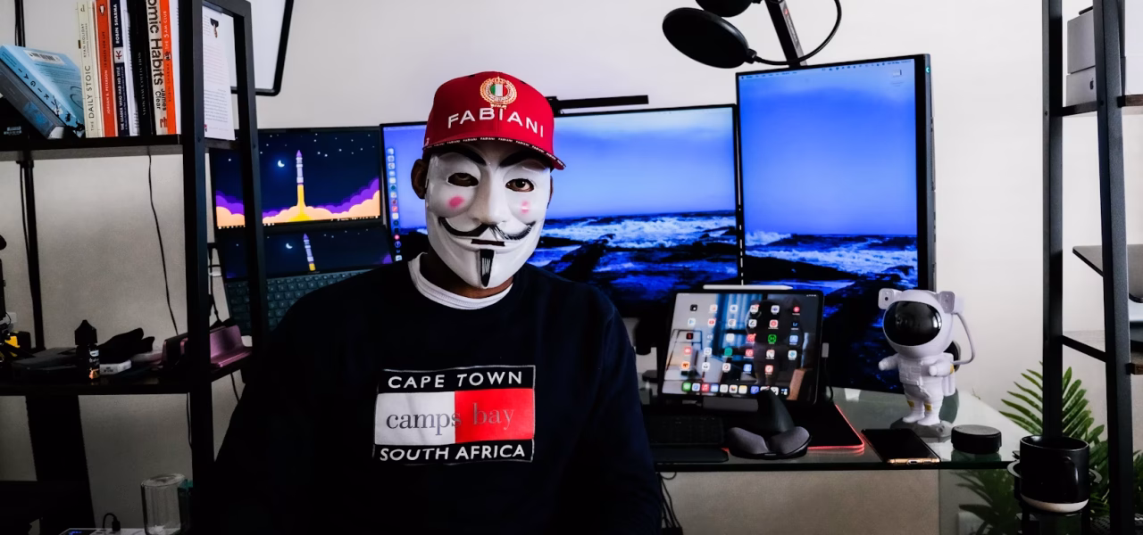 Symbolisches Bild einer Person, deren Gesicht digital manipuliert und auf einen fremden Körper projiziert wird, mit sichtbaren KI-Überlagerungen und verzerrten Bildfragmenten, die die Problematik von Deepfake-Pornografie und Identitätsmissbrauch verdeutlichen.
